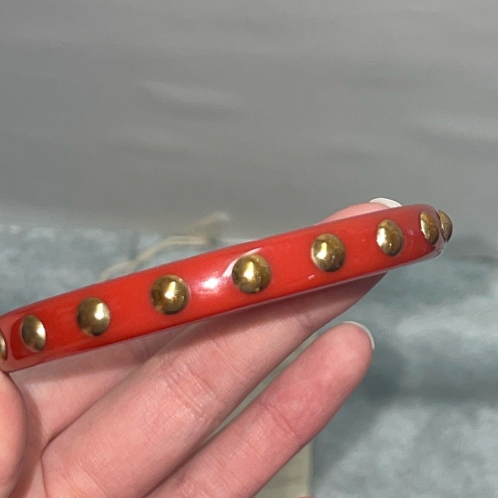 Coach ‘Phoebe’ Nailhead Resin Bracelet - Picture 6 of 7